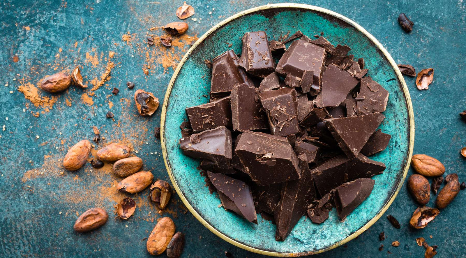 Chocolate contains theobromine, which can be toxic to dogs.
