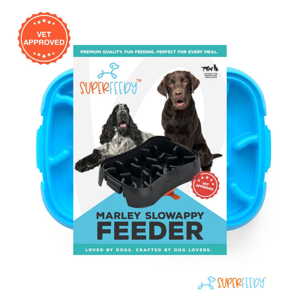 SpunkyJunky® - Slow Feeder Dog Bowl