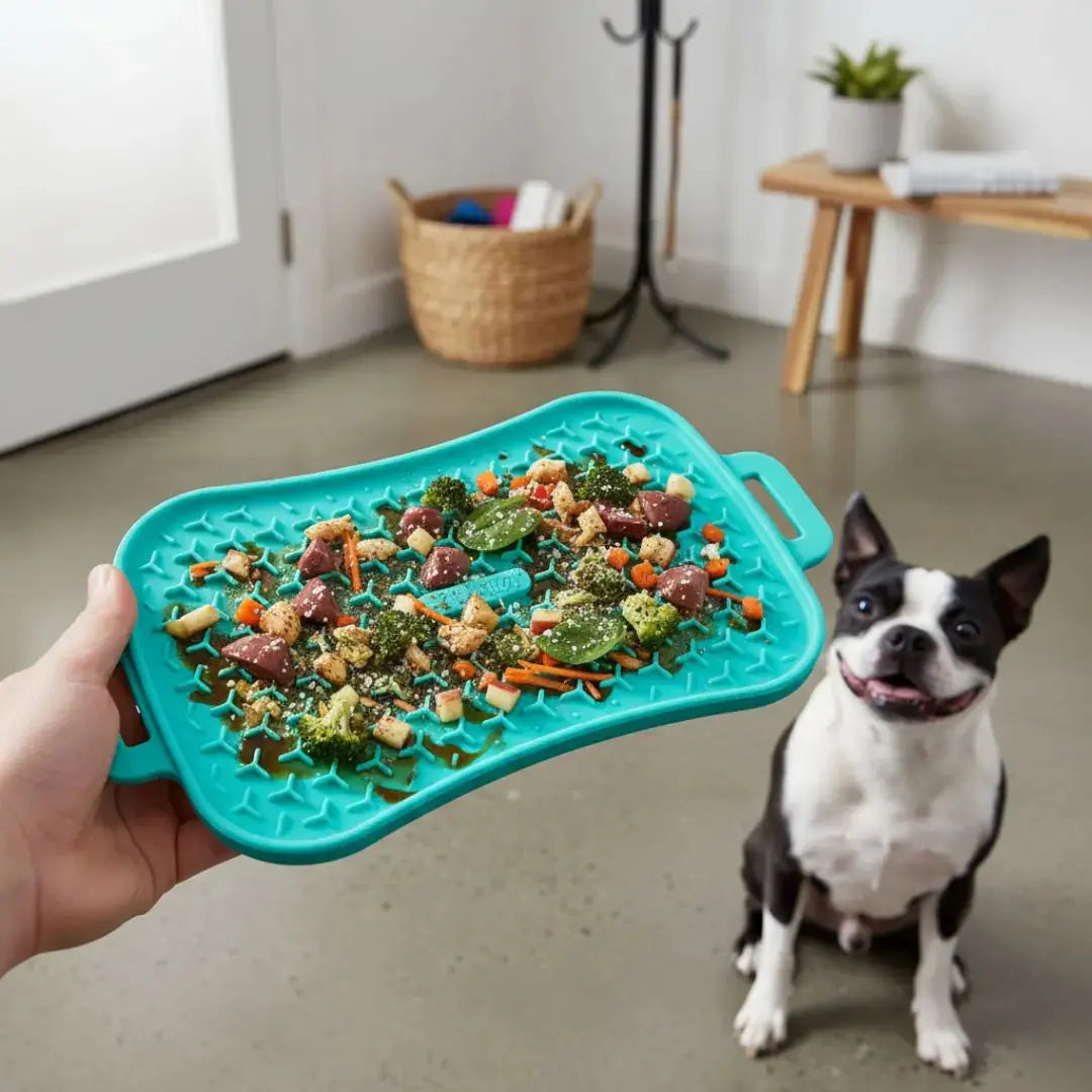 Slow Feeder vs Lick Mat: Which Is Better for Small Dogs? | Super Feedy Australia Super Feedy