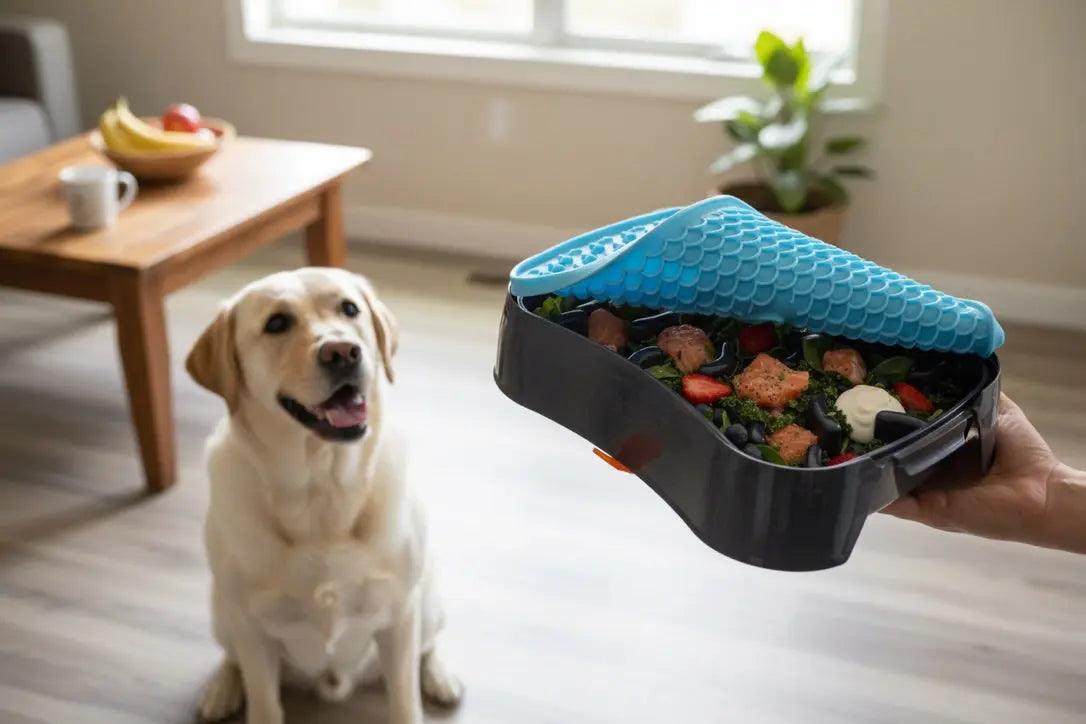 Slow Feeder Dog Bowl Australia: How It Prevents Bloating and Overeating - Super Feedy