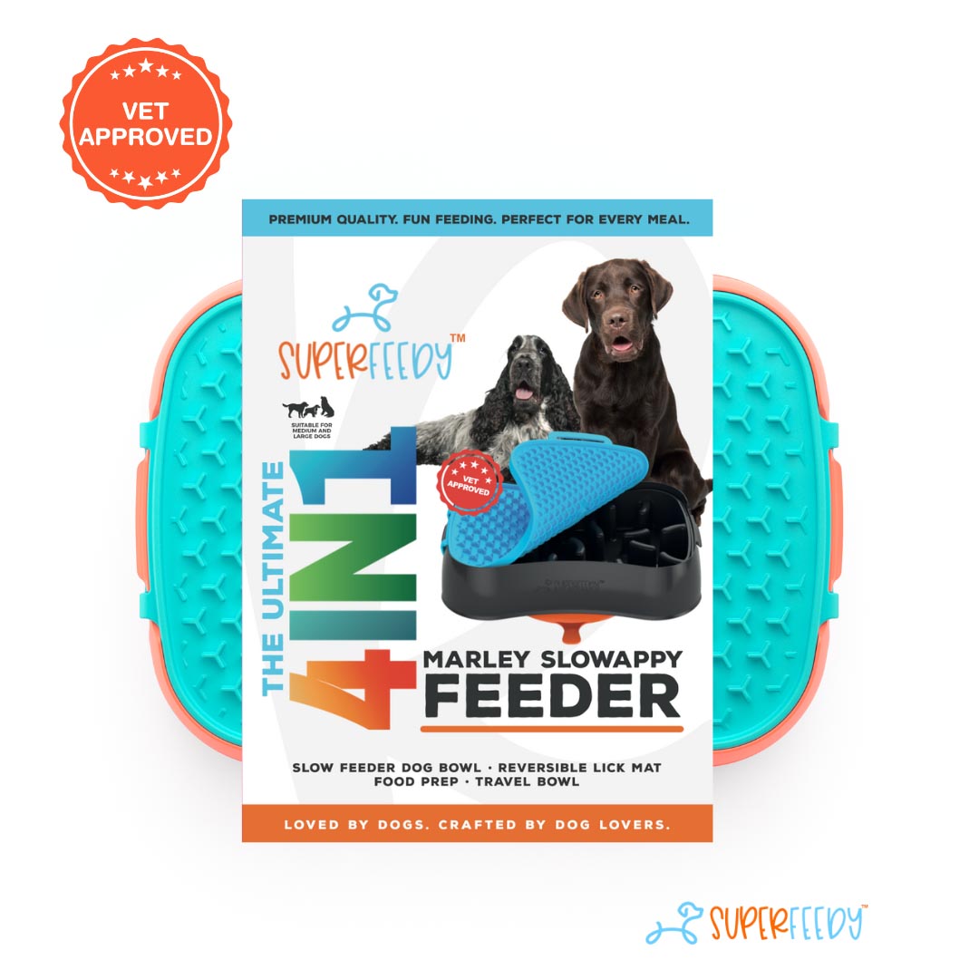 Ultimate Slow Feeder Dog Bowl  Dog puzzle toys Australia- Super Feedy