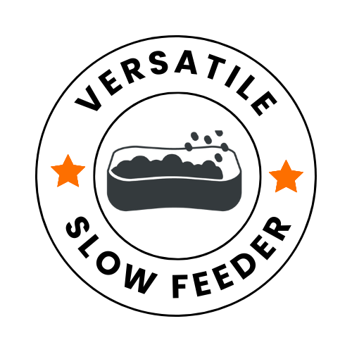 Super Feedy 4-in-1 Slow Feeder Dog Bowl