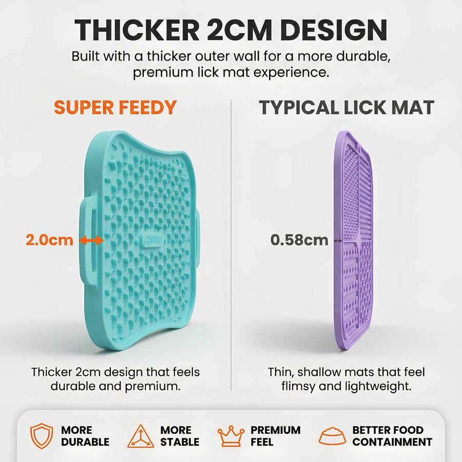 Reversible Dog Lick Mat | Super Feedy