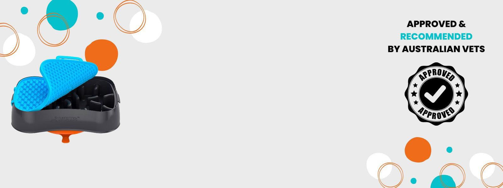 Super Feedy - The Ultimate 4-in-1 Slow Feeder - Approved and recommended by Australian vets