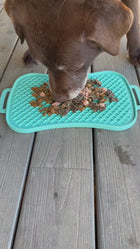 Reversible Dog Lick Mat for Small Dogs | Super Feedy